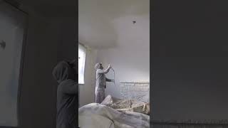 Undercoat Spray Painting Hallway and living room Primer Sealer Undercoat [upl. by Renba]