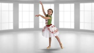 Kids Ballet Dance  Easy FollowAlong Christmas Ballet Dance Rest Ye Merry Gentlemen [upl. by Akiner394]