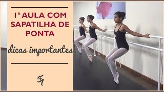 1ª Aula de Ponta  Várias Dicas importantes [upl. by Madancy]