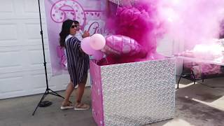 DIY Gender Reveal Box [upl. by Llednohs]