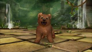 Jessie670 Plays quotKinectimals Unleashedquot  Part 5 Alvina the Cinnamon Bear Cub [upl. by Nomzaj]