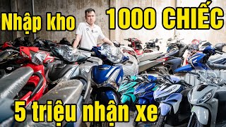 HƠN 1000 CHIẾC NHẬP KHO VISION FUTURE SH MODE SH 160 WINNER V4 EXCITER 155 ABS VARIO WAVE SỐC 5 TRIỆ [upl. by Osgood]