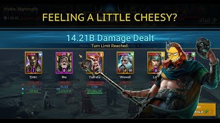 Yannica Wixwell Nightmare Hydra team with Loki for massive damage [upl. by Ancier]