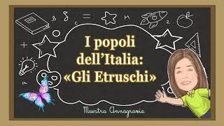 Gli Etruschi 🌏👩🏻‍🏫 MaestraAnnagrazia scuolaprimaria etruschi story [upl. by Adal312]