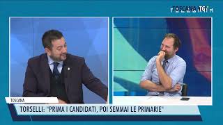 20241008 TOSCANA  TORSELLI PRIMA I CANDIDATI POI SEMMAI LE PRIMARIE [upl. by Vories]