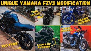 5 Best Unique Yamaha Fzv3 Modification with Buying links [upl. by Ennaharas]