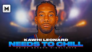 You Should Be VERY AFRAID Of Kawhi Leonard Right Now 🤖 [upl. by Egnalos951]