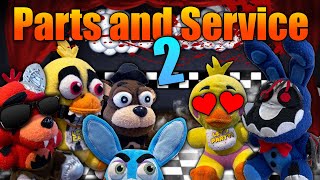 FNAF Plush  Parts and Service REMAKE Part 2 [upl. by Aterg]