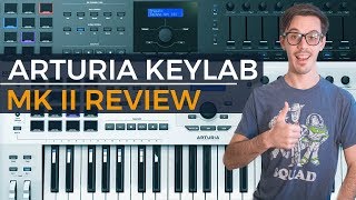 Arturia Keylab 61 MkII Unboxing amp First Impressions Review  Demo  Gear [upl. by Inotna905]