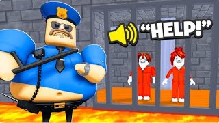 BARRYS PRISON RUN and MR STINKYS PRISON ESCAPE  Scary Obby Live Stream roblox [upl. by Grimona]