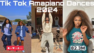 Best of amapiano dance challenges  2024 😱🔥🥵 tiktokamapianodances amapiano tiktokviral trending [upl. by Alemaj]