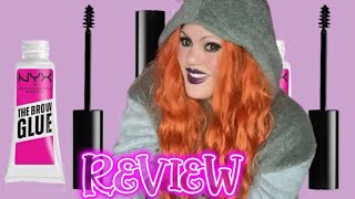 NYX The Brow Glue Review [upl. by Amie]