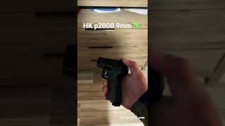 HK p2000 pistol w decocker🔥🔫 shorts [upl. by Bigod]