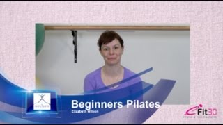 Beginners Pilates Full 30 mins Elizabeth Wilson [upl. by Loomis]