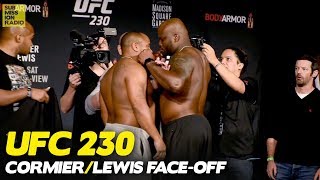 UFC 230 Daniel Cormier vs Derrick Lewis WeighIn Staredown [upl. by Novick371]