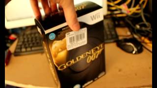 Unpacking Goldeneye 007 Limited edition Wii  Classic Retro Game Room [upl. by Skiba]