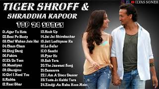 TIGER SHROFF TOP 24 SONGS  Tiger Shroff mashup jukebox  tiger Shroff mix album  all songs [upl. by Bruning]