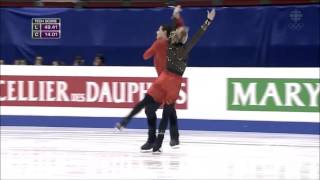 Four Continents Championships 2016 Ice Dance  FD Piper Gilles  Paul Poirier [upl. by Rheba]