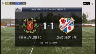 HIGHLIGHTS  Annan Athletic 11 Cowdenbeath  01052021 [upl. by Paucker]