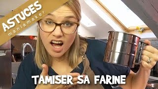 Comment tamiser facilement sa farine [upl. by Suravart]