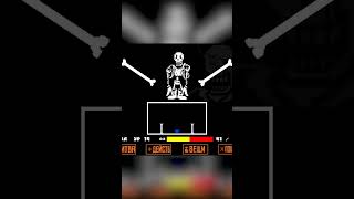 Disbelief papyrus Fight  FINEL CHANCE papyrus undertale disbeliefpapyrus disbelief [upl. by Zampardi]