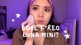 REVIEW 03  MINISO SILICONE FACIAL CLEANSER [upl. by Ellekram]