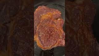 Next Level Crust Ribeye Steak 🥩 Dry Brine Hits Harder love youtubeshorts food cooking youtube [upl. by Sargent188]