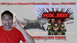 BABYMETAL x ‪ElectricCallboy‬  RATATATA OFFICIAL Live Music Video at FOXFEST REACTION [upl. by Ashia]