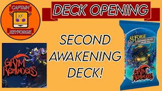 KeyForge Grim Reminders Awakenings Art deck opening [upl. by Tol]