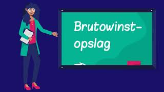 Brutowinstopslag  PDB Kostencalculatie [upl. by Buyers]