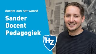 Pedagogiek Docent Sander legt uit wat de opleiding inhoudt  HZ University of Applied Sciences [upl. by Hareema]