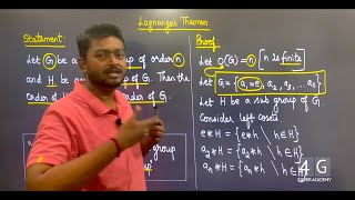 Lagrange theorem in Tamil Discrete Mathematics in Tamil ME3354 Unit 4 Algebraic Structures in Tamil [upl. by Fassold]