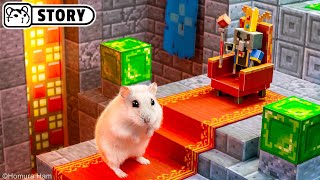 Homura Hams Hamsters in the Minecraft Dungeons  Obsidian Pinnacle [upl. by Lettig171]