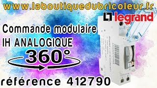 Horloge analogique programmable 412790 sur laboutiquedubricoleur [upl. by Aoh]