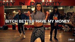 Rihanna  Bitch Better Have My Money  Choreography by Tricia Miranda  timmilgram rihanna [upl. by Nilrem363]