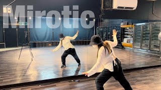 東方神起 Mirotic呪文 反転 ミラー mirrored dance practice [upl. by Eedeed]