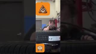 Airing up a tire gone wrong [upl. by Lark]