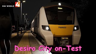 Desiro City onTest  Southeastern High Speed  Class 700  Train Sim World 4 [upl. by Eenalem141]