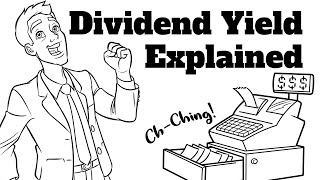 How does Dividend Yield work  Stock Market Basics [upl. by Atsirc63]