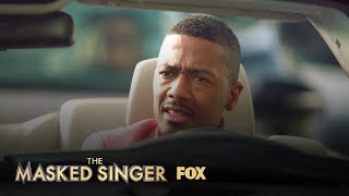 Nick Cannon Gets Stuck In An Emergency  THE MASKED SINGER [upl. by Atilrac]