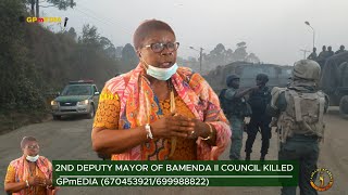 BAMENDA II COUNCIL 2ND DEPUTY MAYOR KILLED [upl. by Jeana432]