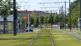 Tramway de la ligne 1 Mulhouse [upl. by Evan]