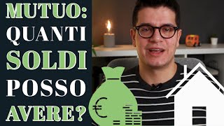 Quanto posso chiedere di mutuo 🏠  💰 GUIDA PRATICA AL MUTUO PRIMA CASA1 [upl. by Becky]