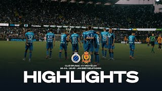 CLUB BRUGGE  KV MECHELEN  HIGHLIGHTS  20242025 [upl. by Dannon50]