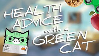 HEALTH ADVICE WITH A GREEN CAT  Geometry Dash Juniper [upl. by Niwrek]