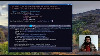 Emacs customize fonts generic method and fontaine package [upl. by Fayina]