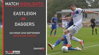 HIGHLIGHTS Eastleigh v Dagenham Redbridge [upl. by Osbourn738]