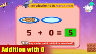 K1  Module 14  Exercise 1 Addition with 0  Appu Series  Kindergarten Math Learning [upl. by Bryant396]