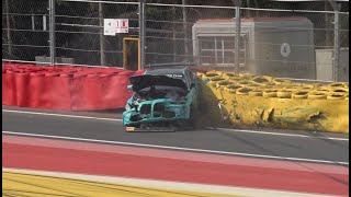 24 Hours of Spa 2023  Big Crashes Best Moments amp Mistakes [upl. by Palm540]