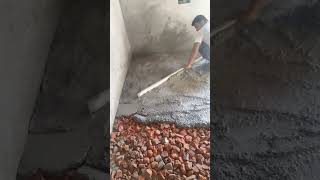 Flooring process building floorcasting construction viralvideo viralshorts [upl. by Jose]